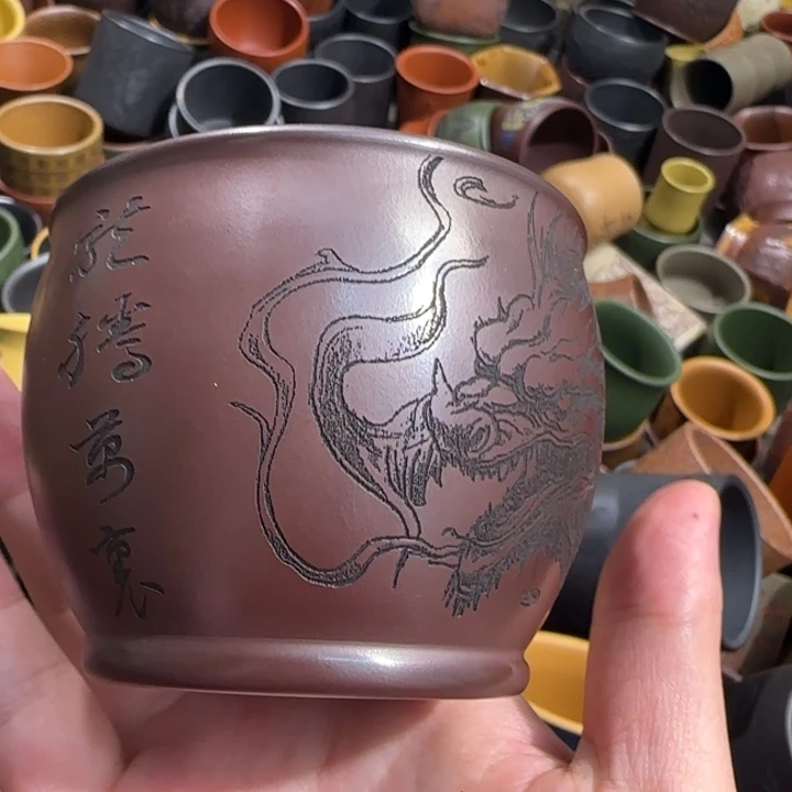 茶杯紫砂全手工紫砂
