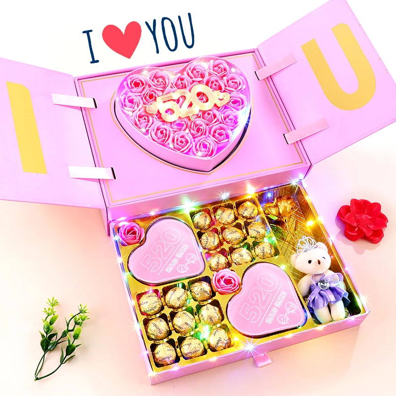 Dove/德芙巧克力礼盒七夕情人节送男女朋友恋爱表白高档节日礼物