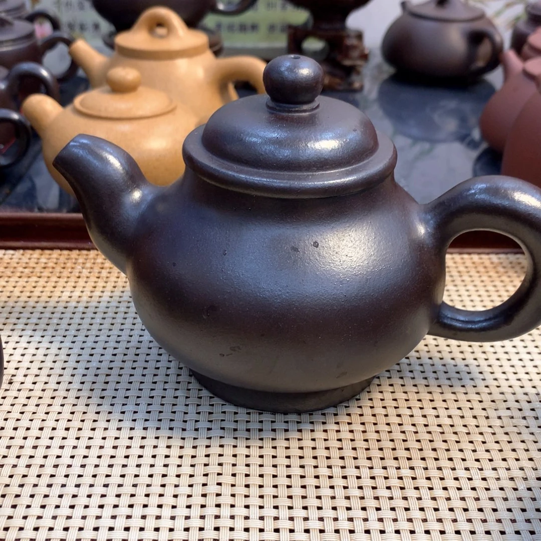 张***剑茶壶紫砂宜兴原矿石红360cc