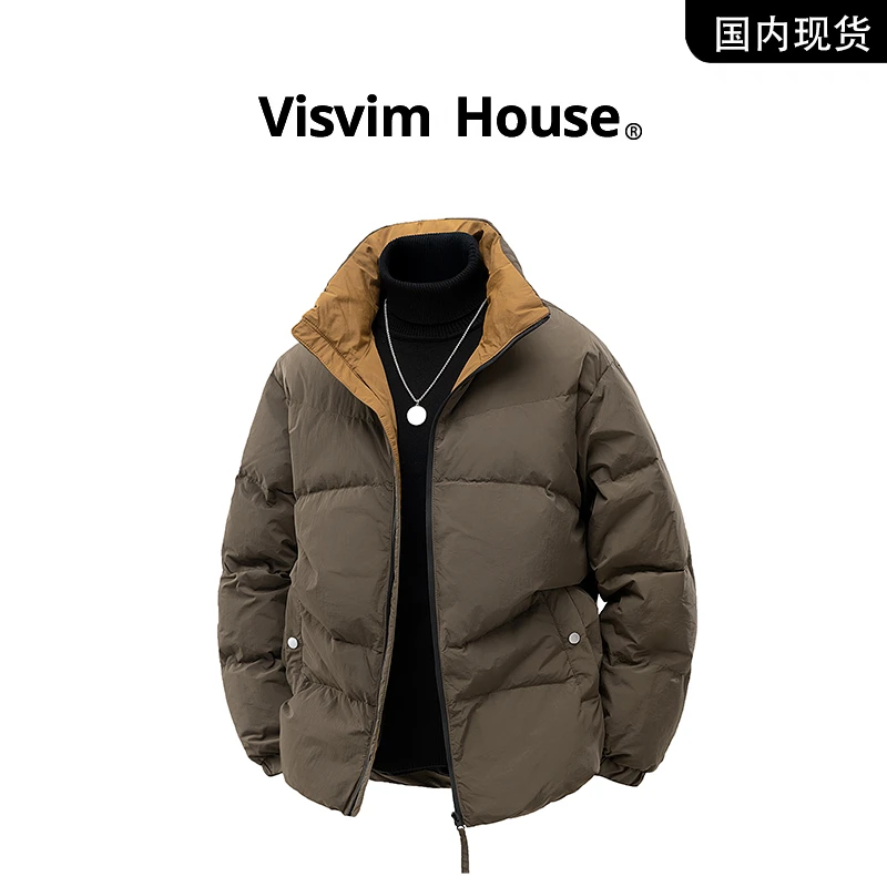 【品牌现货撤柜】VISVIM HOUSE冬季新款鸭绒宽松大码羽绒服外套男士