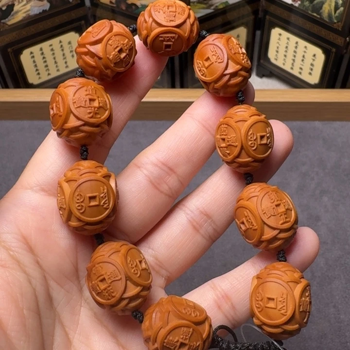 橄榄核手串/手链十帝钱福利款