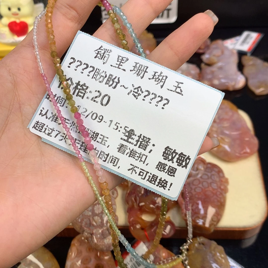 【闪购商品】颈饰未镶嵌硅化珊瑚（珊瑚玉）?****?