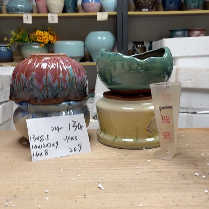 紫砂花盆多肉花盆微瑕134