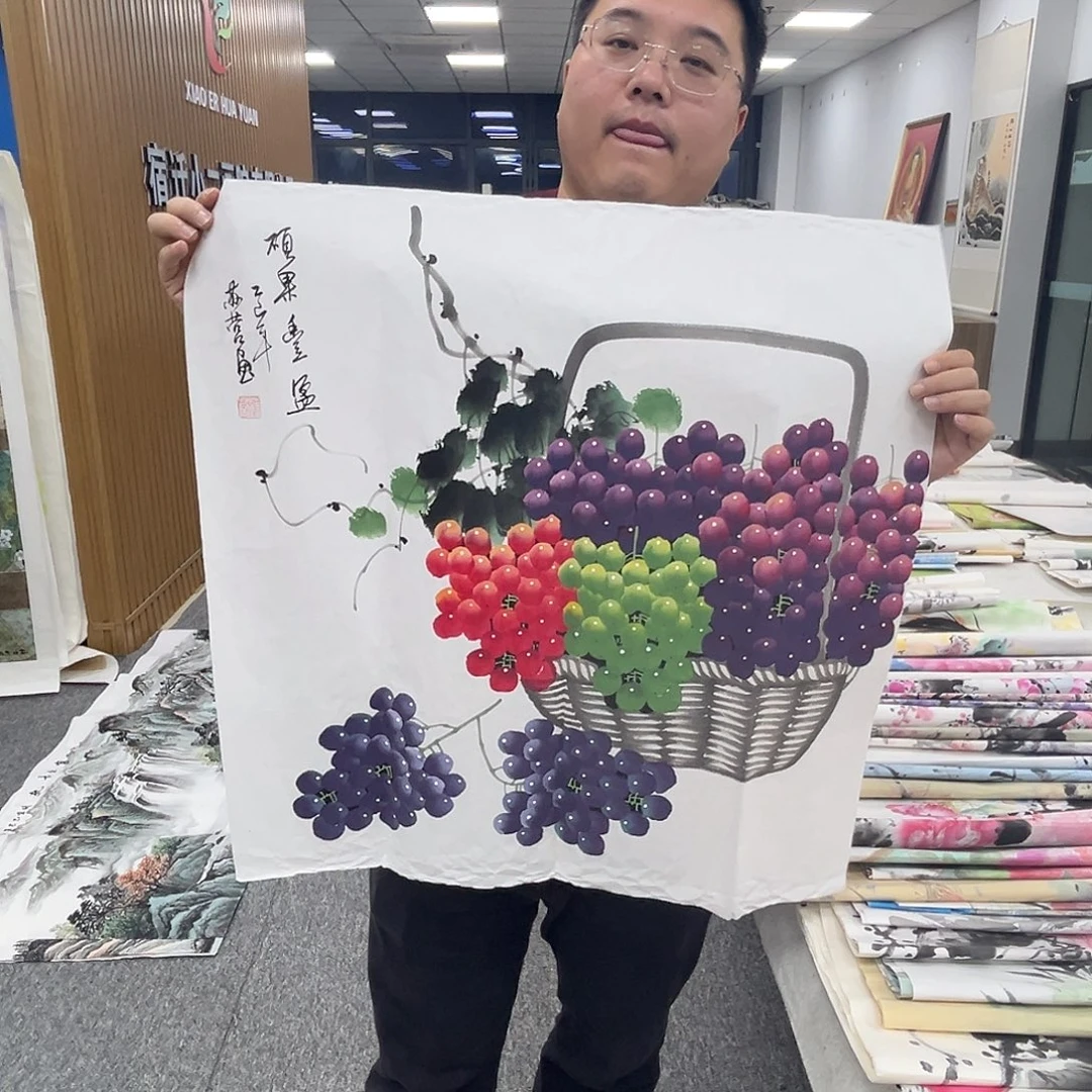 国画国画纯手绘作品