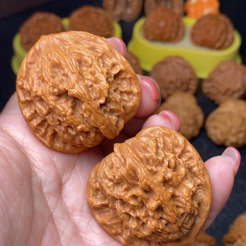 【闪购商品】把件文玩核桃818号虎头42