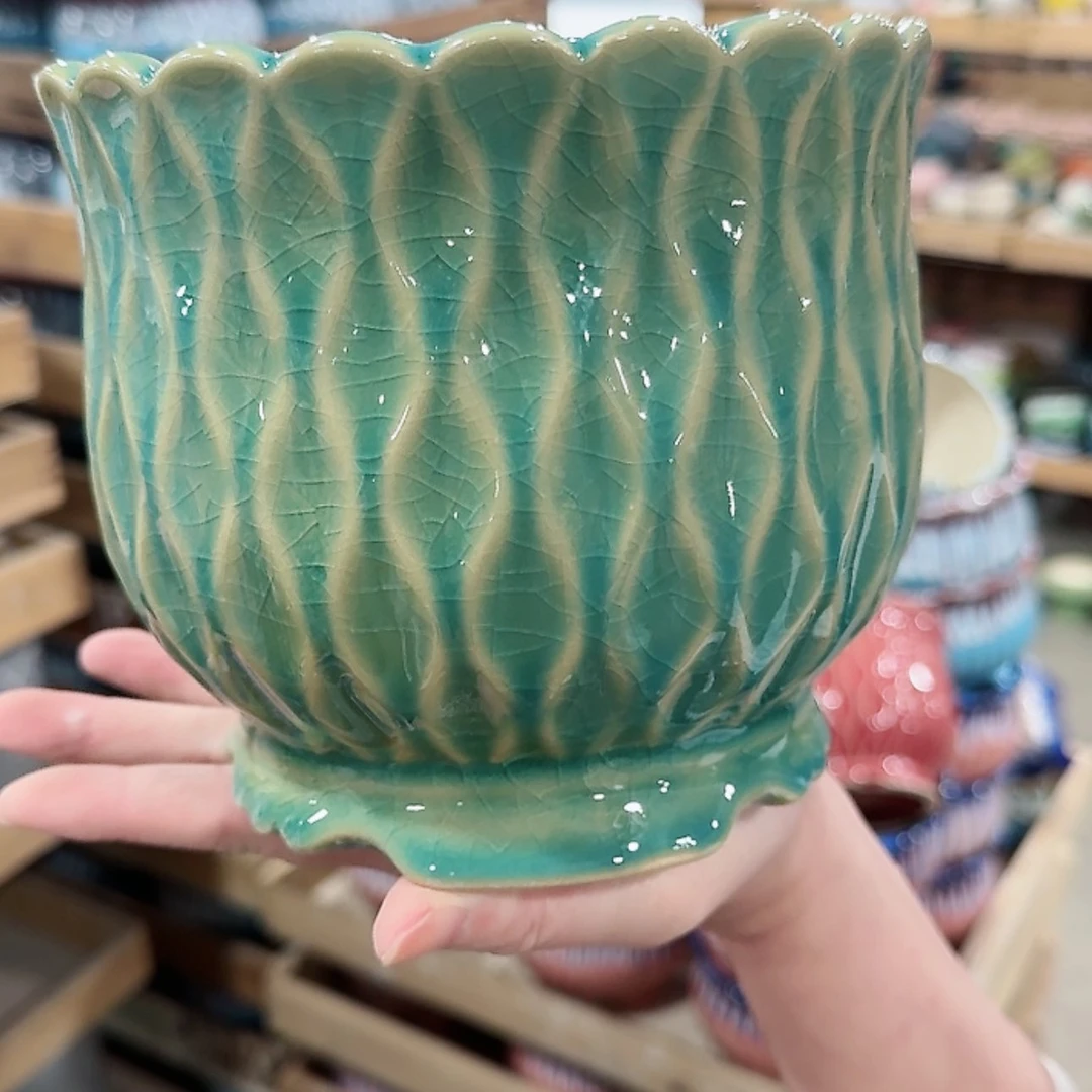 【闪购商品】陶瓷福利品，花盆凑单满10元发货！