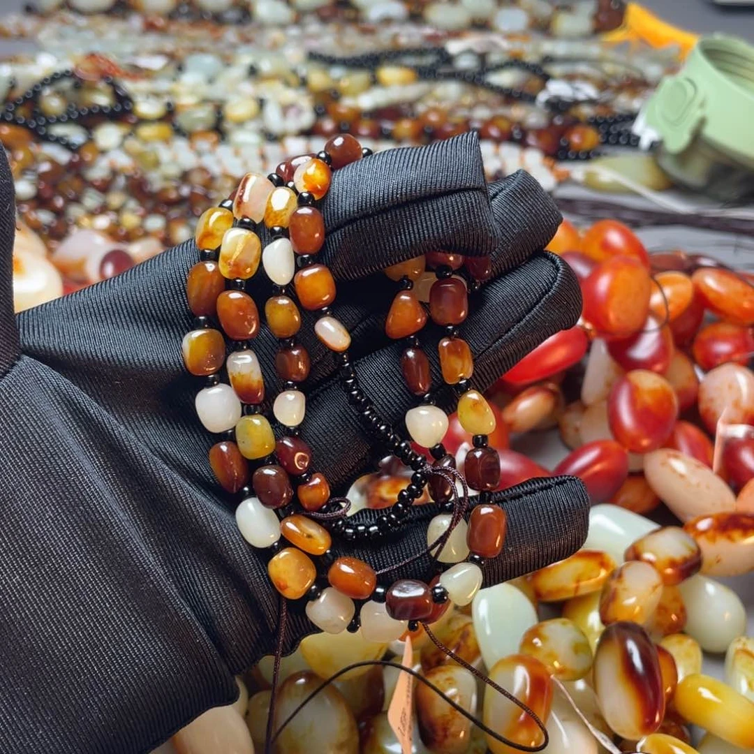 二***袋手链未镶嵌和田玉