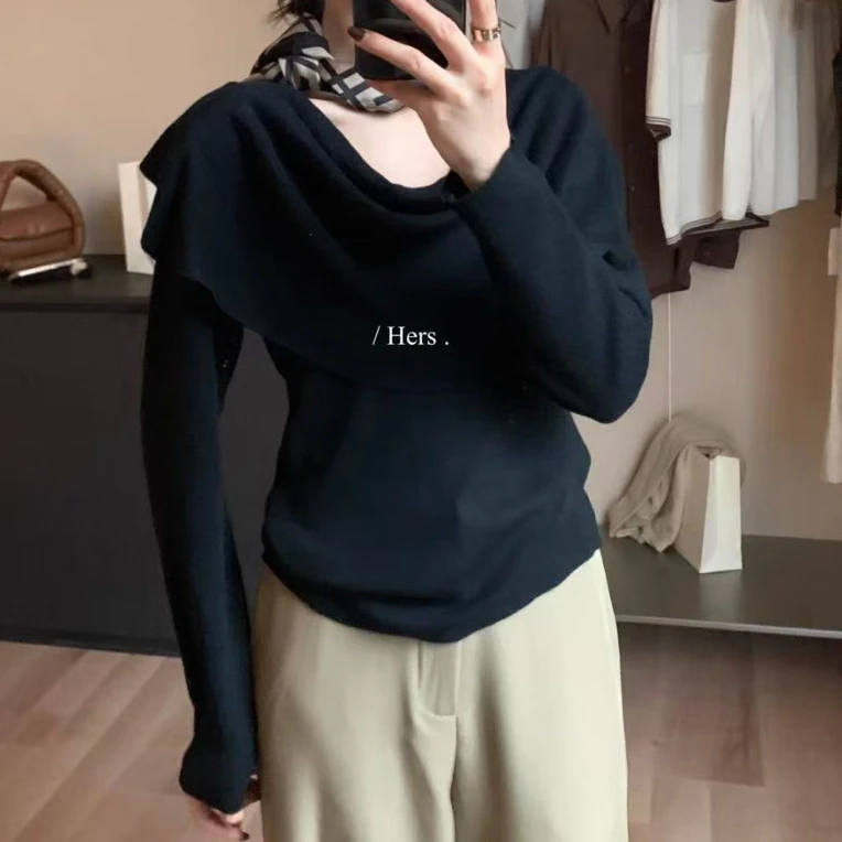 时尚套装背心两件套慵懒风11022