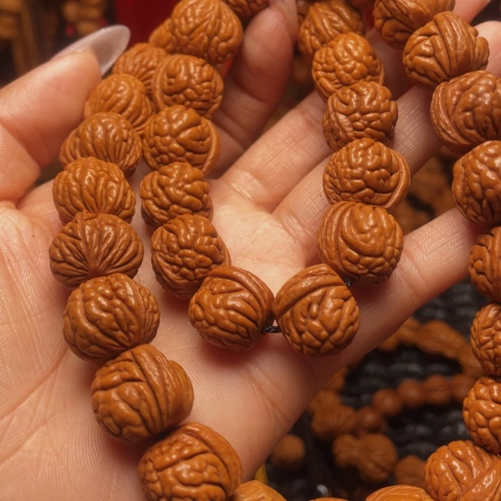 菩提籽类龙纹桃枭挂件