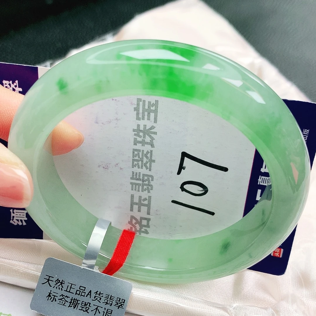 翡翠未镶嵌手镯缅甸天然a货翡翠手镯