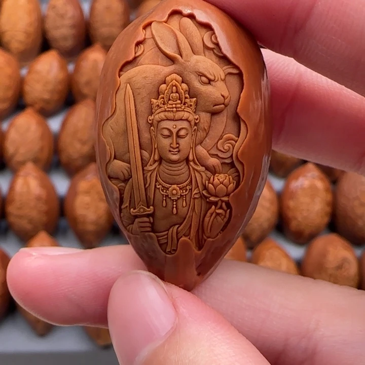 暗***流手串橄榄核兔生肖守护神