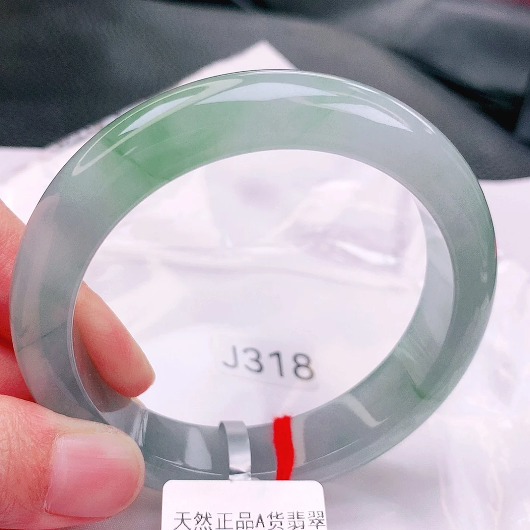 翡翠未镶嵌手镯缅甸天然a货翡翠手镯