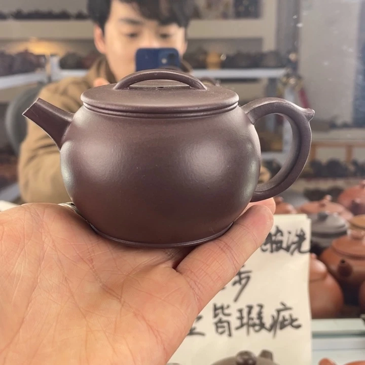 紫砂茶壶150cc老紫泥茶壶