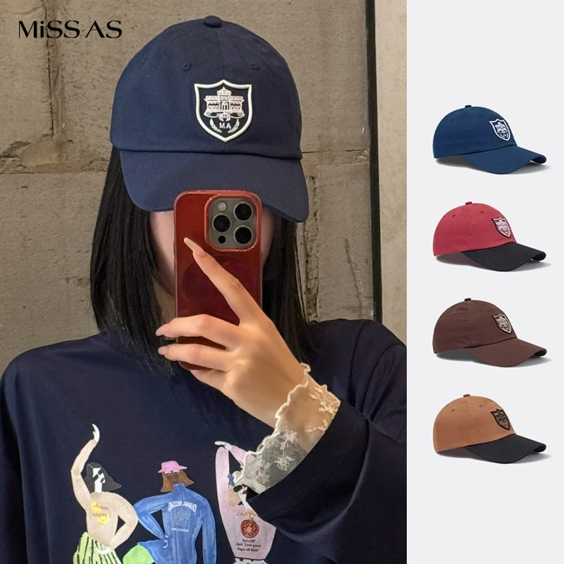 【ANNAMOOER】简约百搭多色鸭舌帽女25春夏新品MISSAS买手店