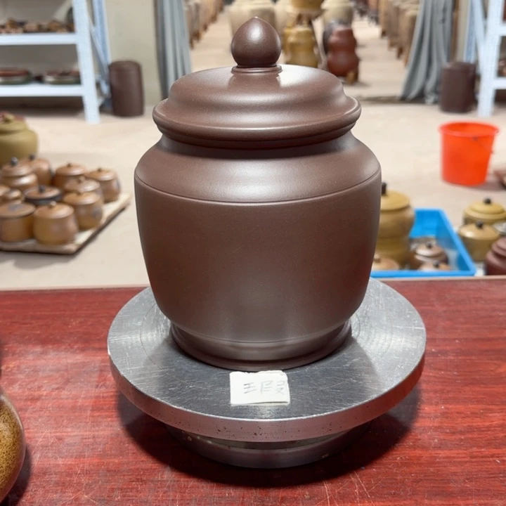 王***链茶叶罐紫砂。。。。。。。。。