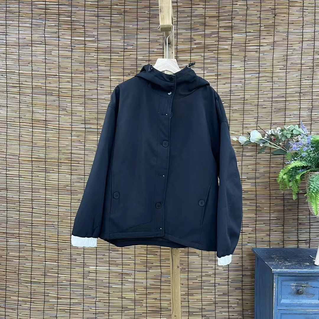 19353新款冬季加厚棉服简约休闲百搭