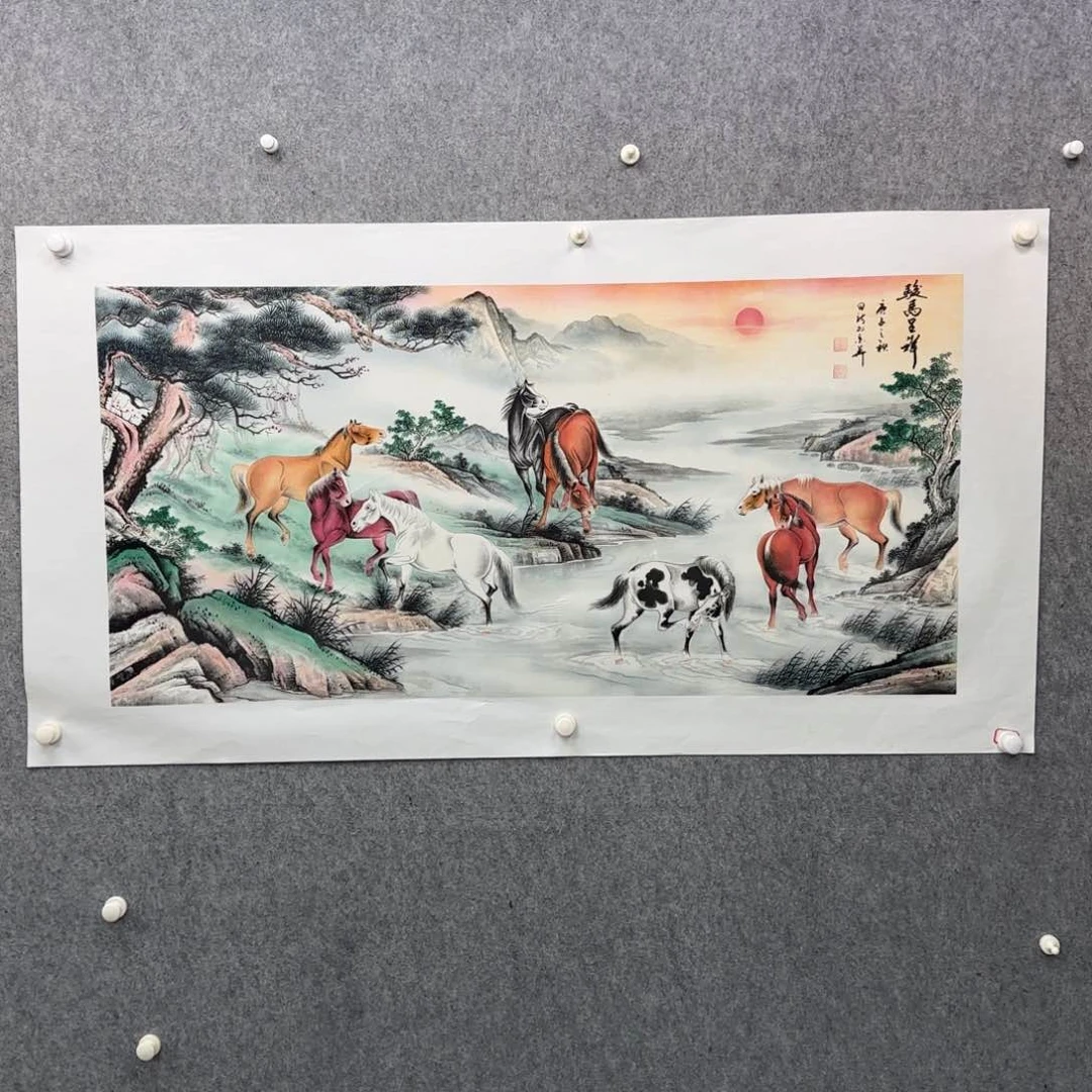 书法作品多次参加
