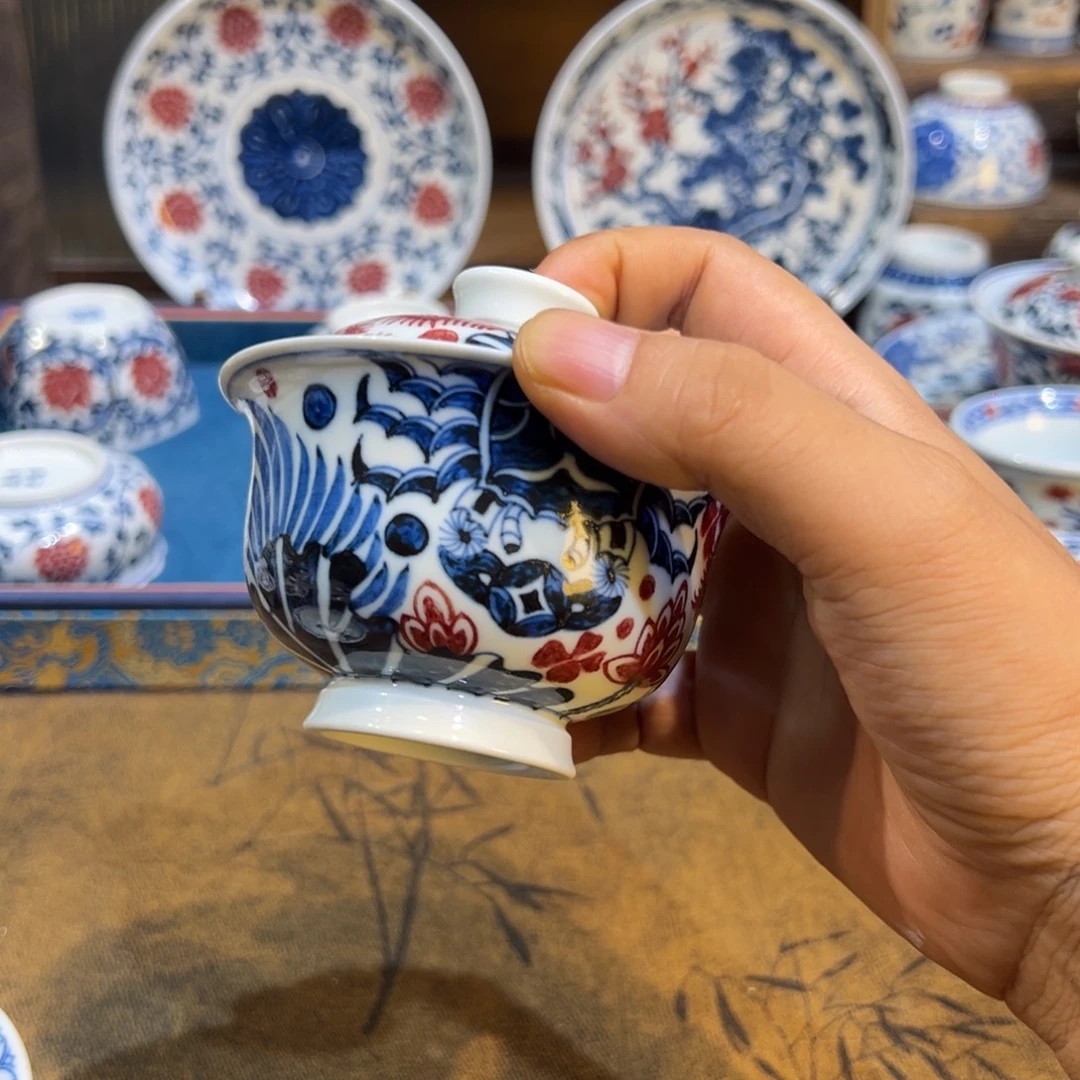 摆件景德镇茶器百宝箱