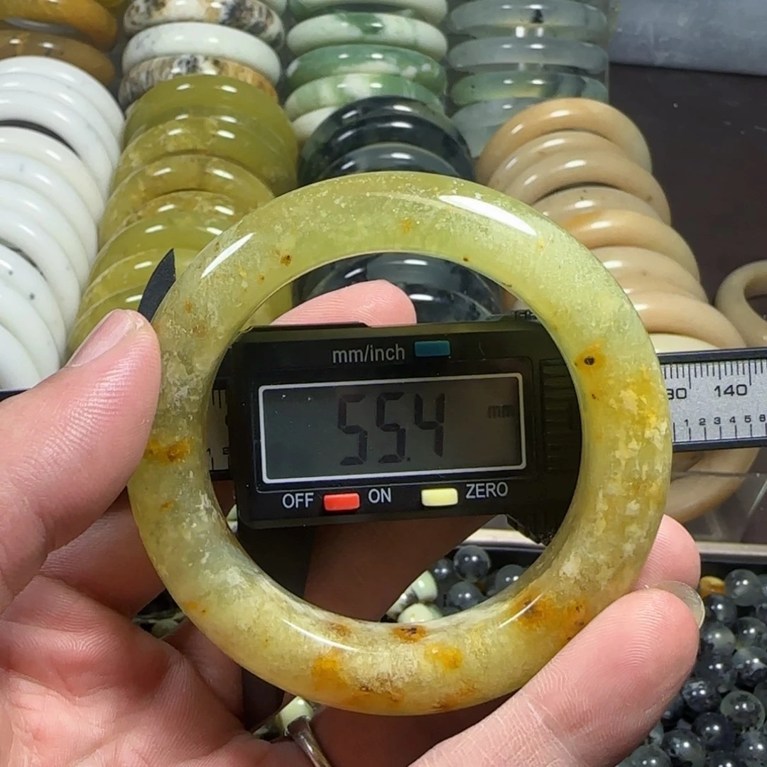合金蛇纹石玉手镯