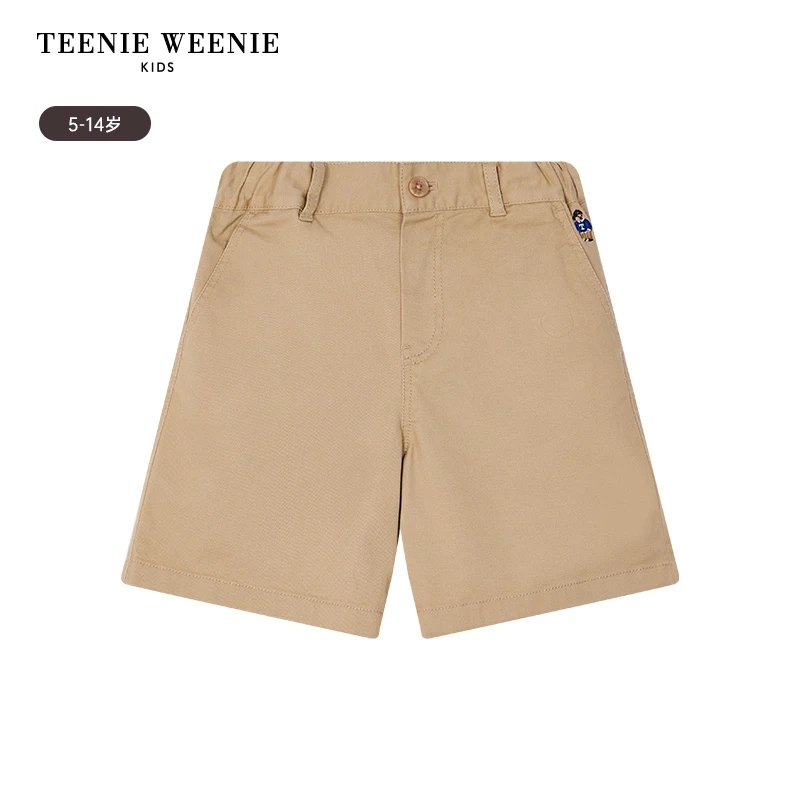 TeenieWeenie Kids小熊童装24夏新款男童百搭运动短裤TKTH246311H