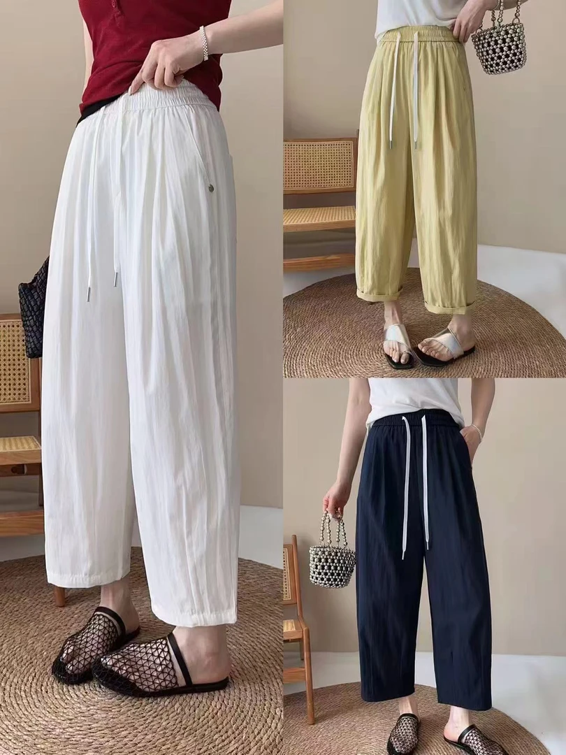 芮家·休闲·8分气球裤2590～裤长约87