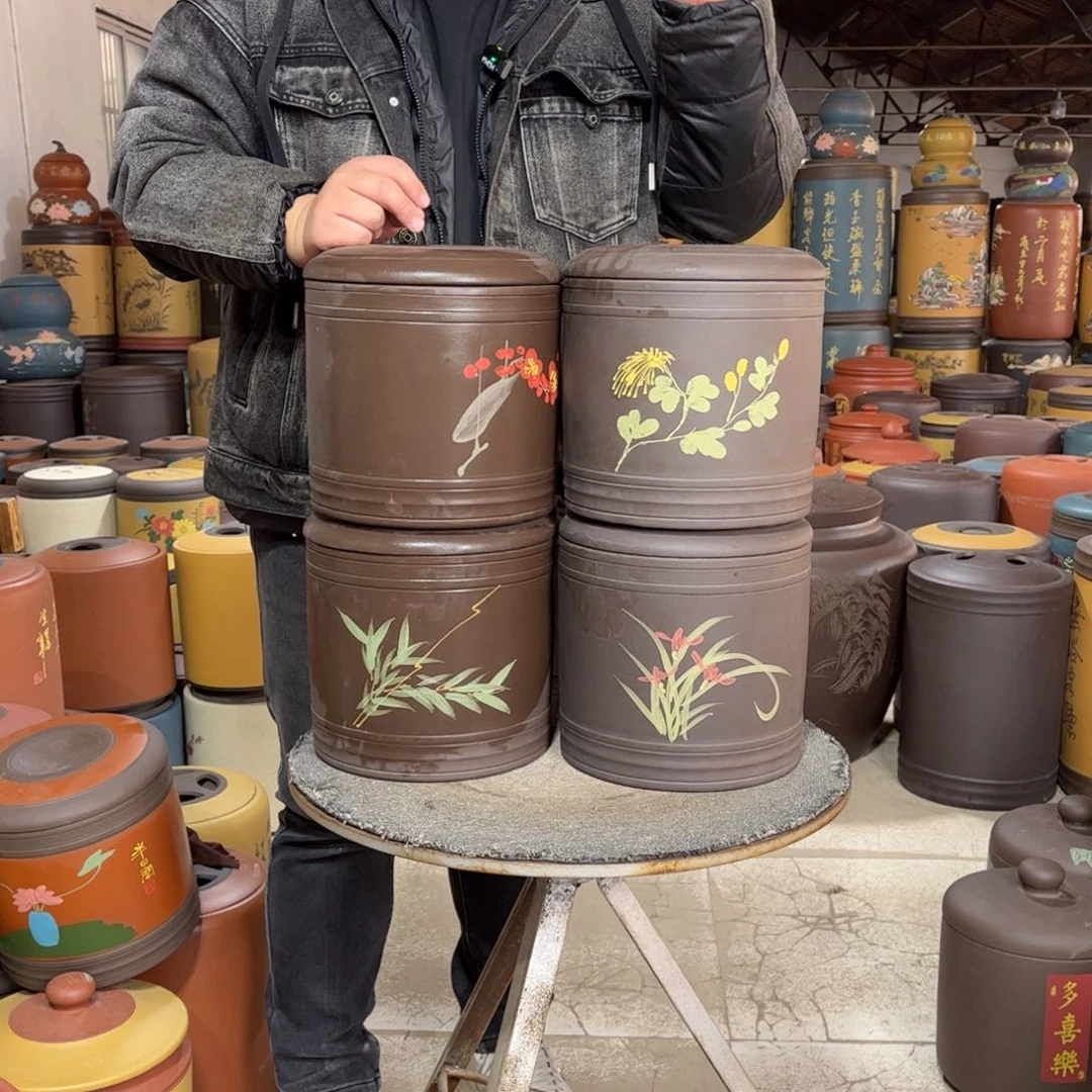 紫砂茶叶罐茶叶罐