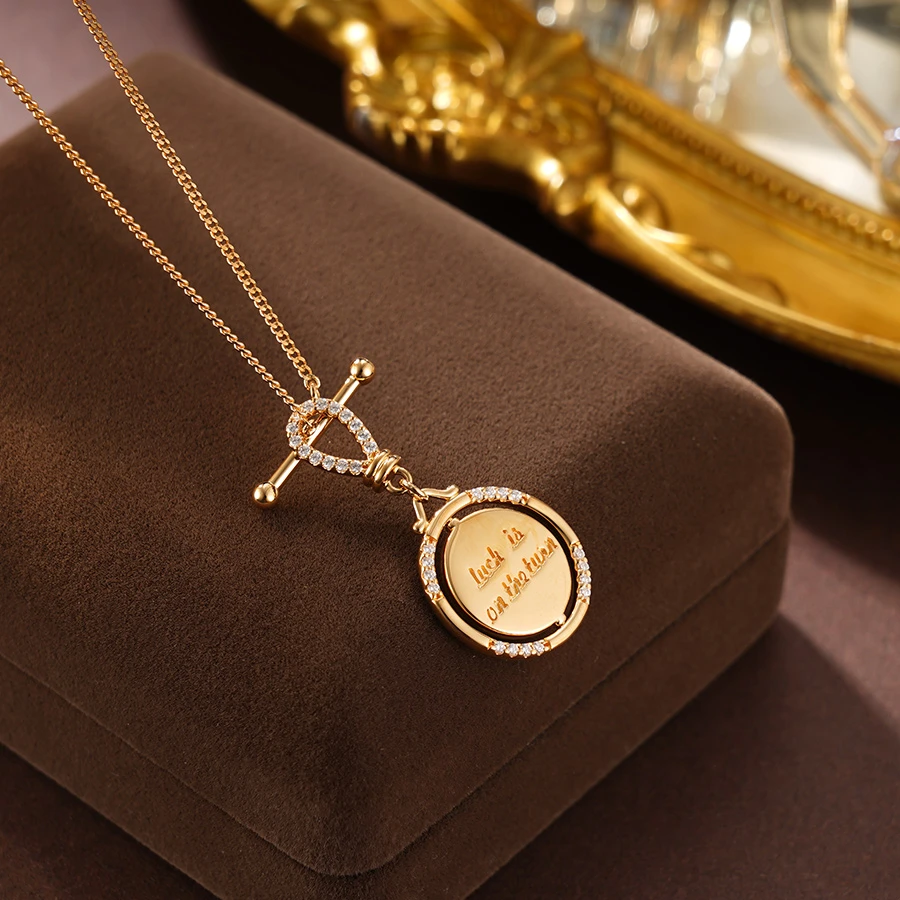 吊坠足银 遇见幸运珐琅镶嵌漫天星套链夏日锁骨链轻奢气质