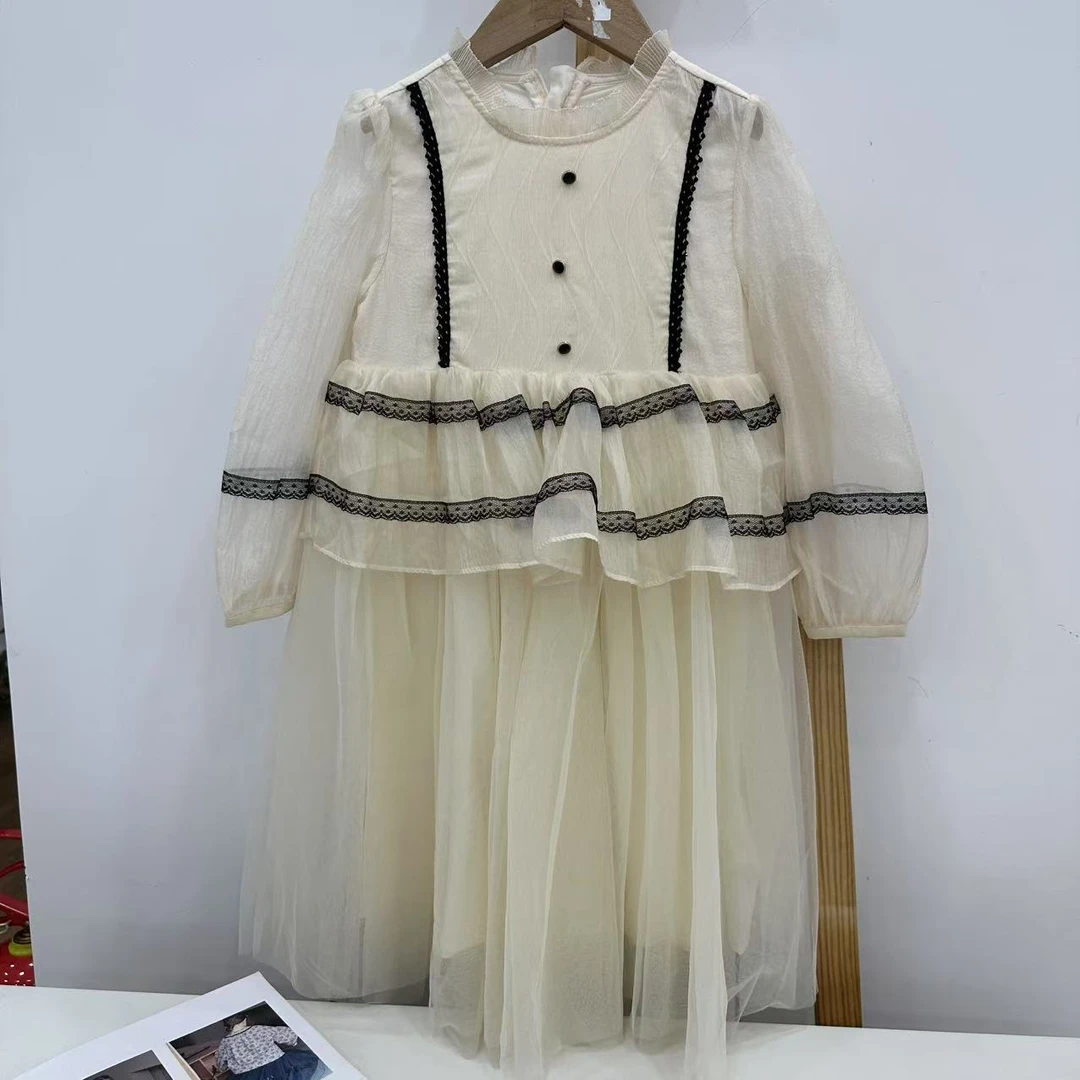 3111夏季中大童连衣裙B