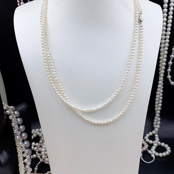 升***民银S925镶嵌淡水珍珠120baby珠新品