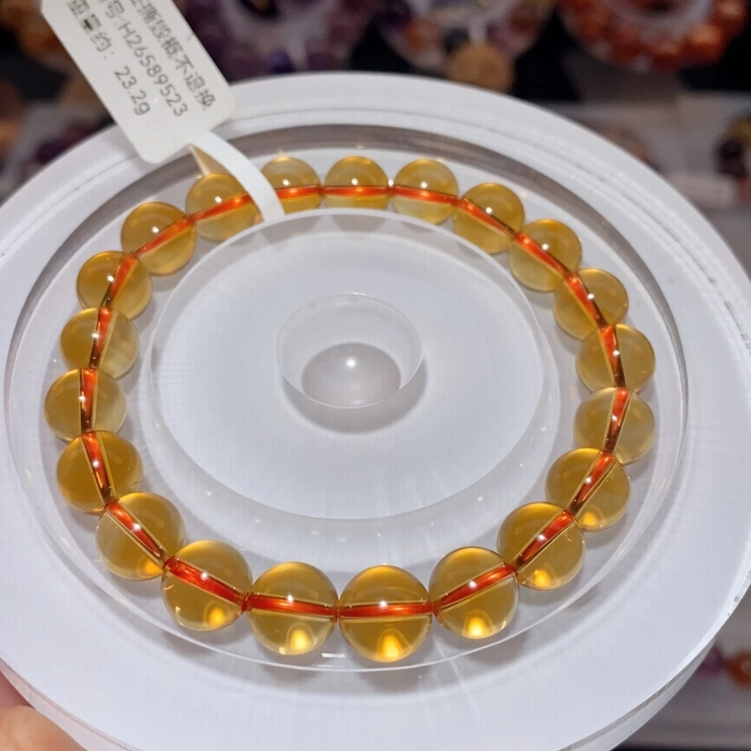 未镶嵌手链水晶F黄水晶9.3