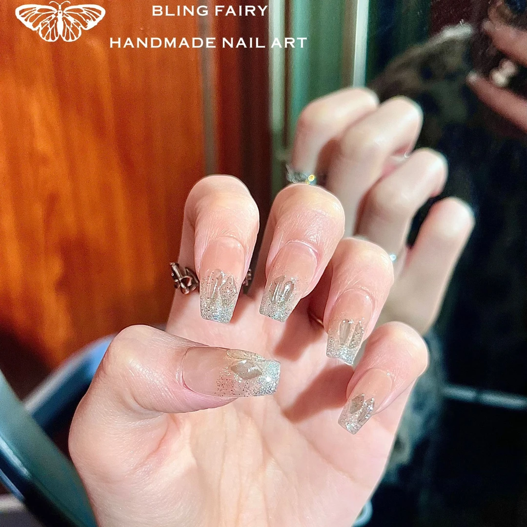 「暗夜星辰」BLINGFAIRY爆款新品高级感穿戴式美甲贴片美甲穿戴甲片