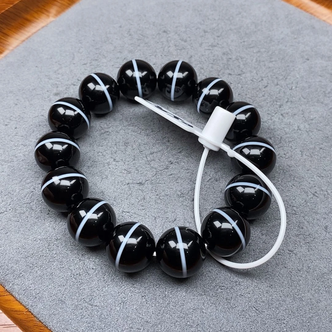 最***符玛瑙/玉髓未镶嵌手链