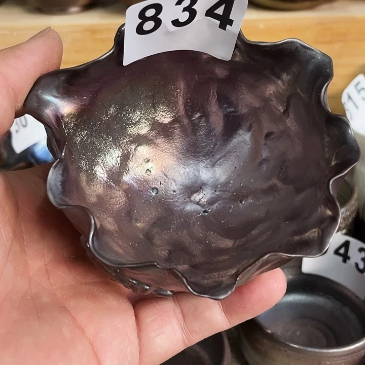 柴烧纯手工裸烧834