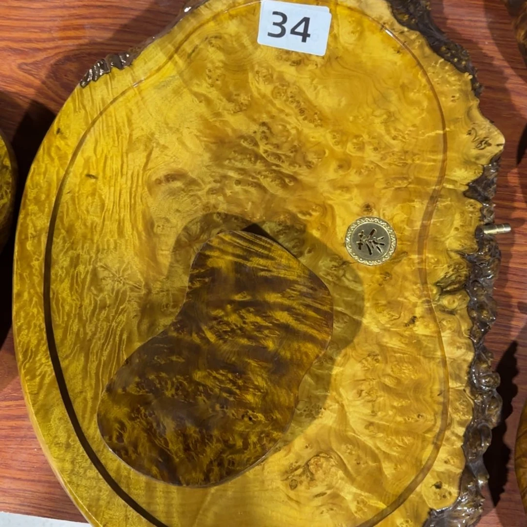 樟科（黄金檀）黄金樟茶盘