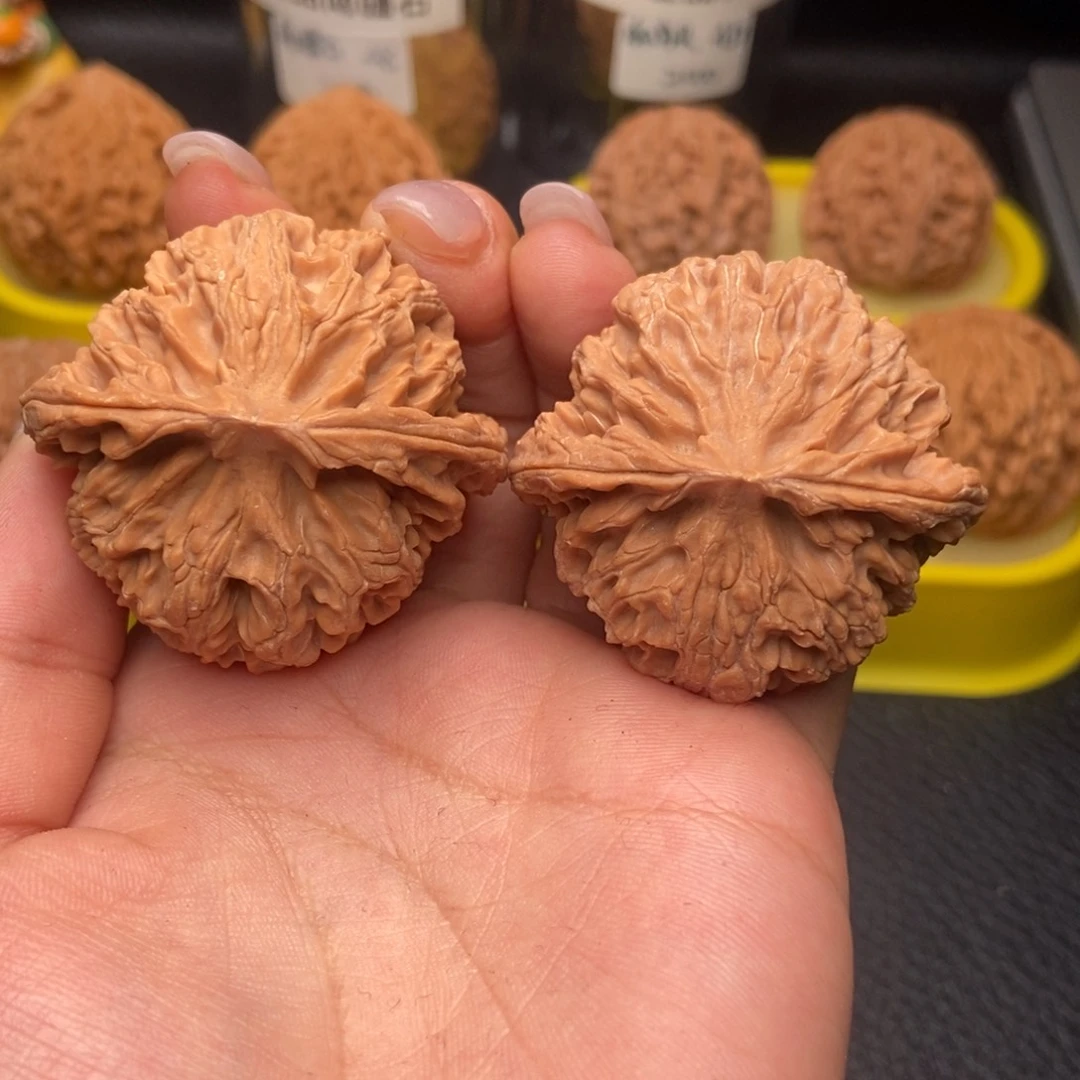 文玩核桃把件L*C全品44苹果园