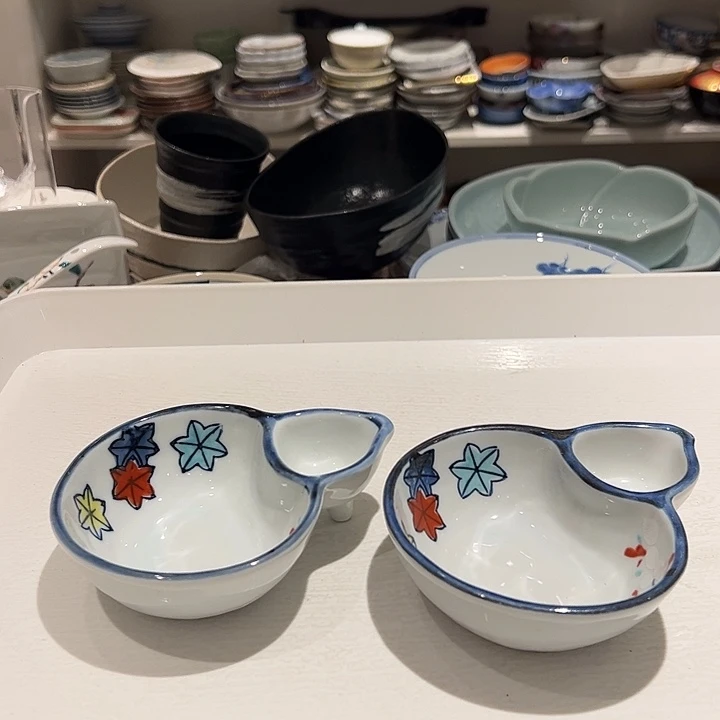 @***常瓷葫芦两个小碗超可爱漏出
