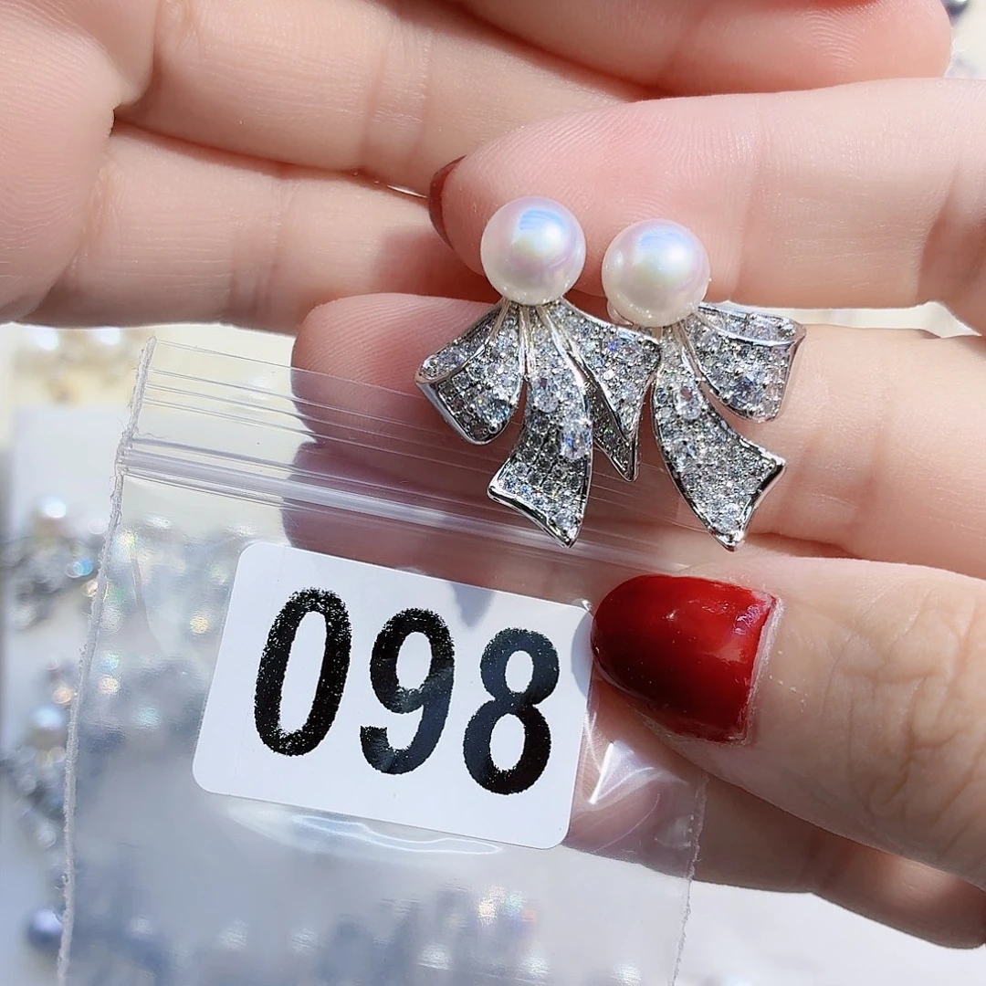 耳饰淡水珍珠合金