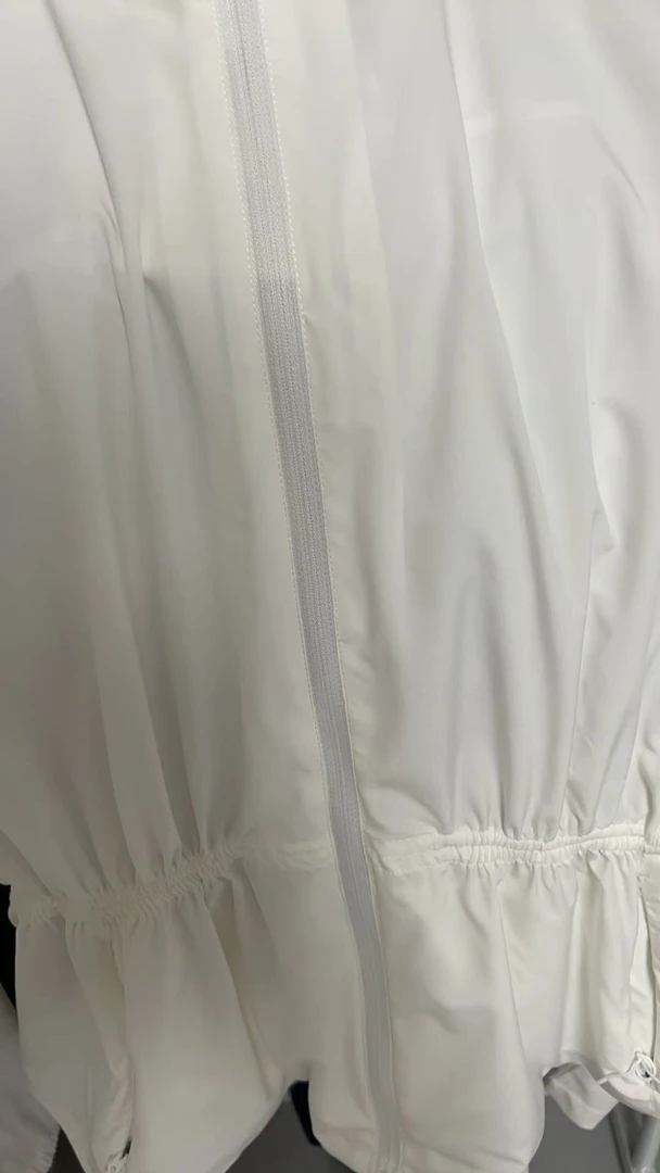 防晒显瘦抽绳设计感长袖防晒衣