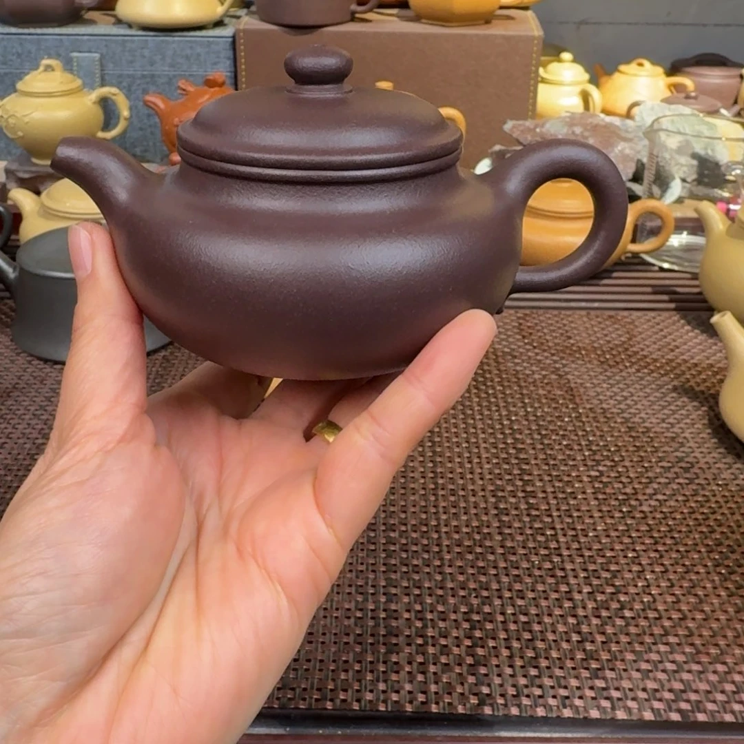 紫泥茶壶天青200毫升到手退240元