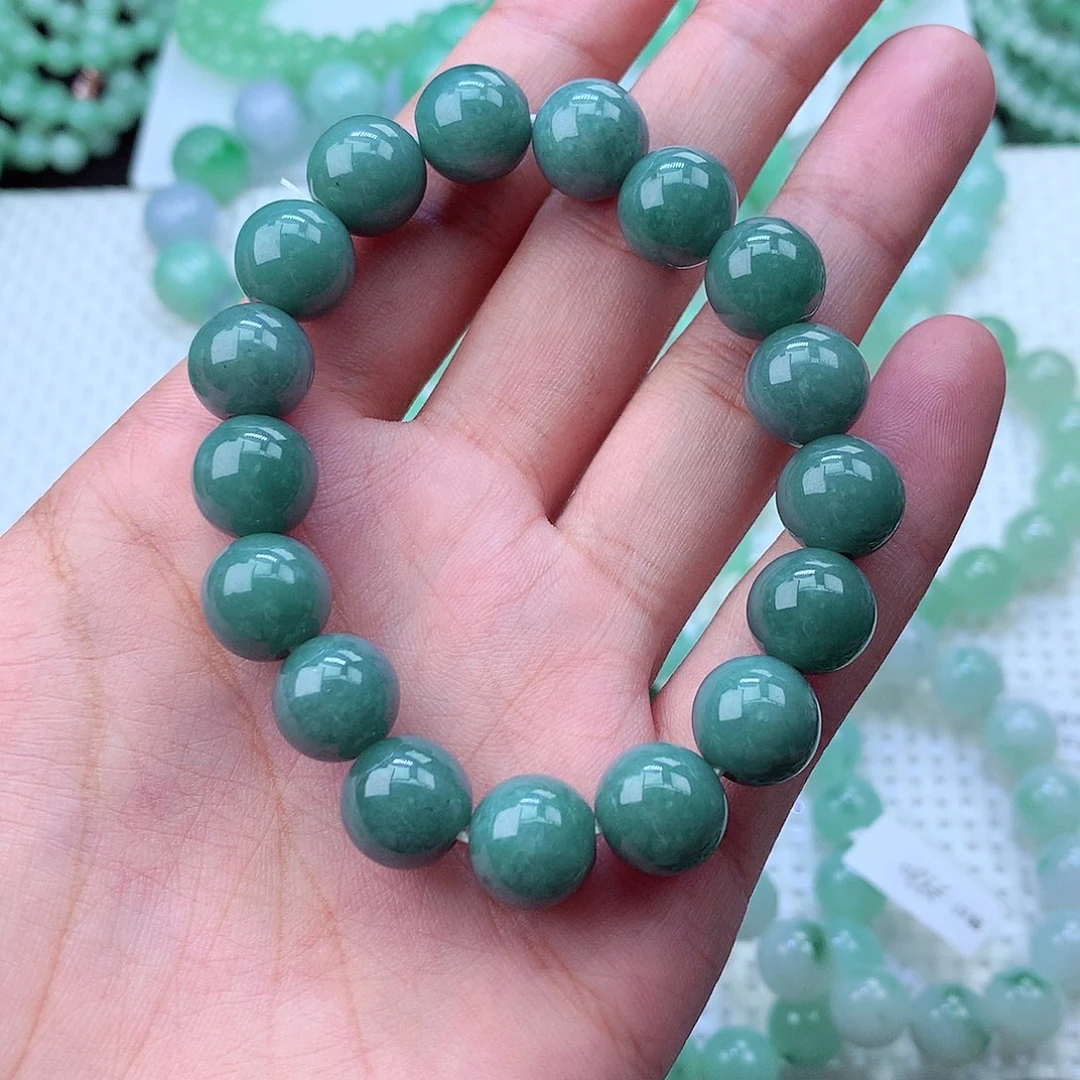 翡翠未镶嵌毛衣链