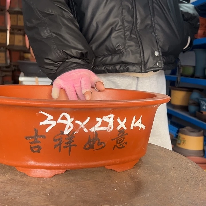 38红椭圆花盆花盆花盆