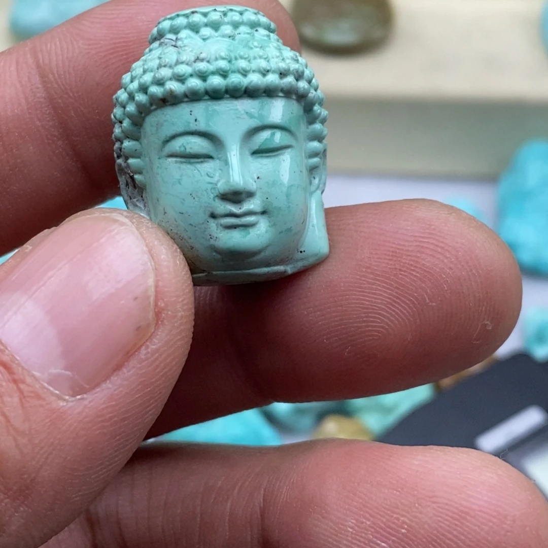 绿松石未镶嵌珠宝半成品