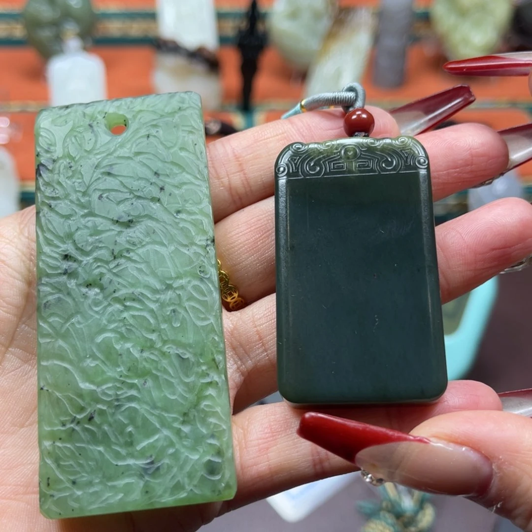 和田玉挂件未镶嵌C***?