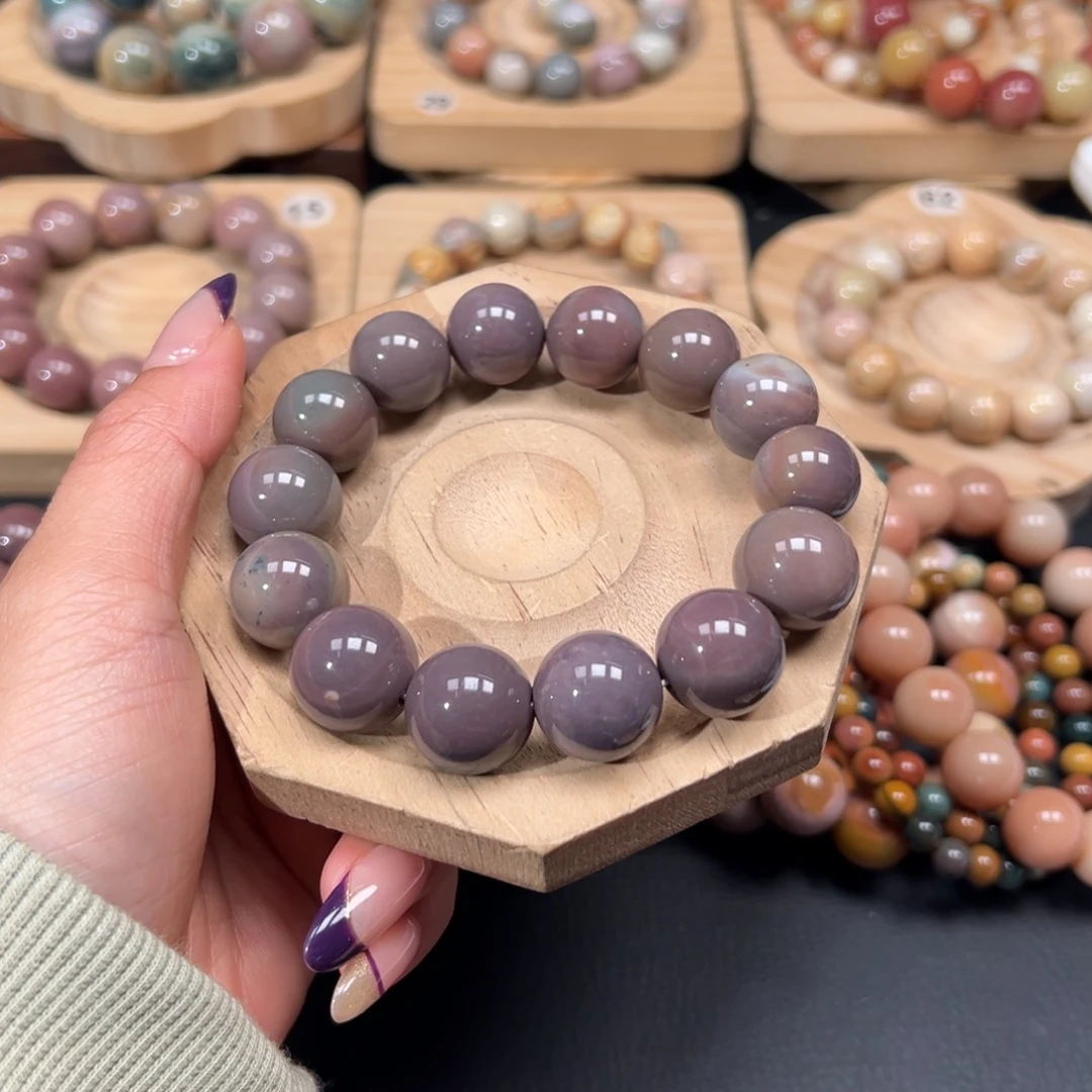 查***)石英质玉未镶嵌手链102