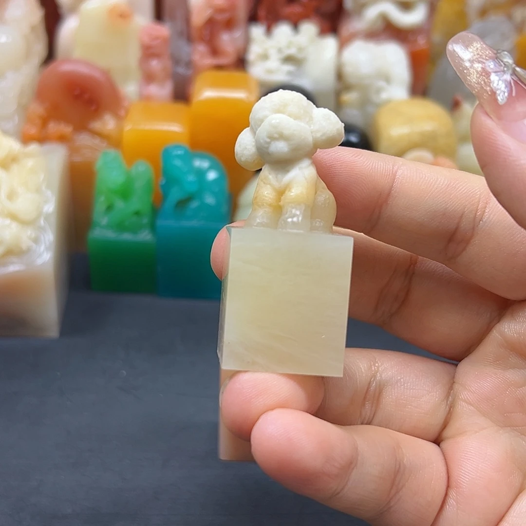 寿山石江*印章雕刻工艺