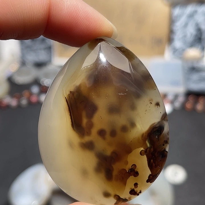 玛瑙/玉髓未镶嵌吊坠(不含链)