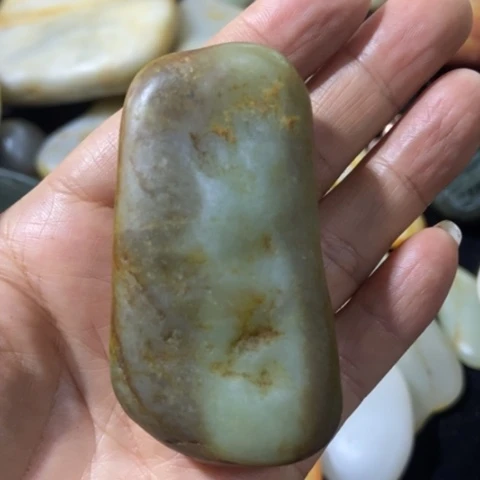 和田玉（糖玉）未镶嵌车挂