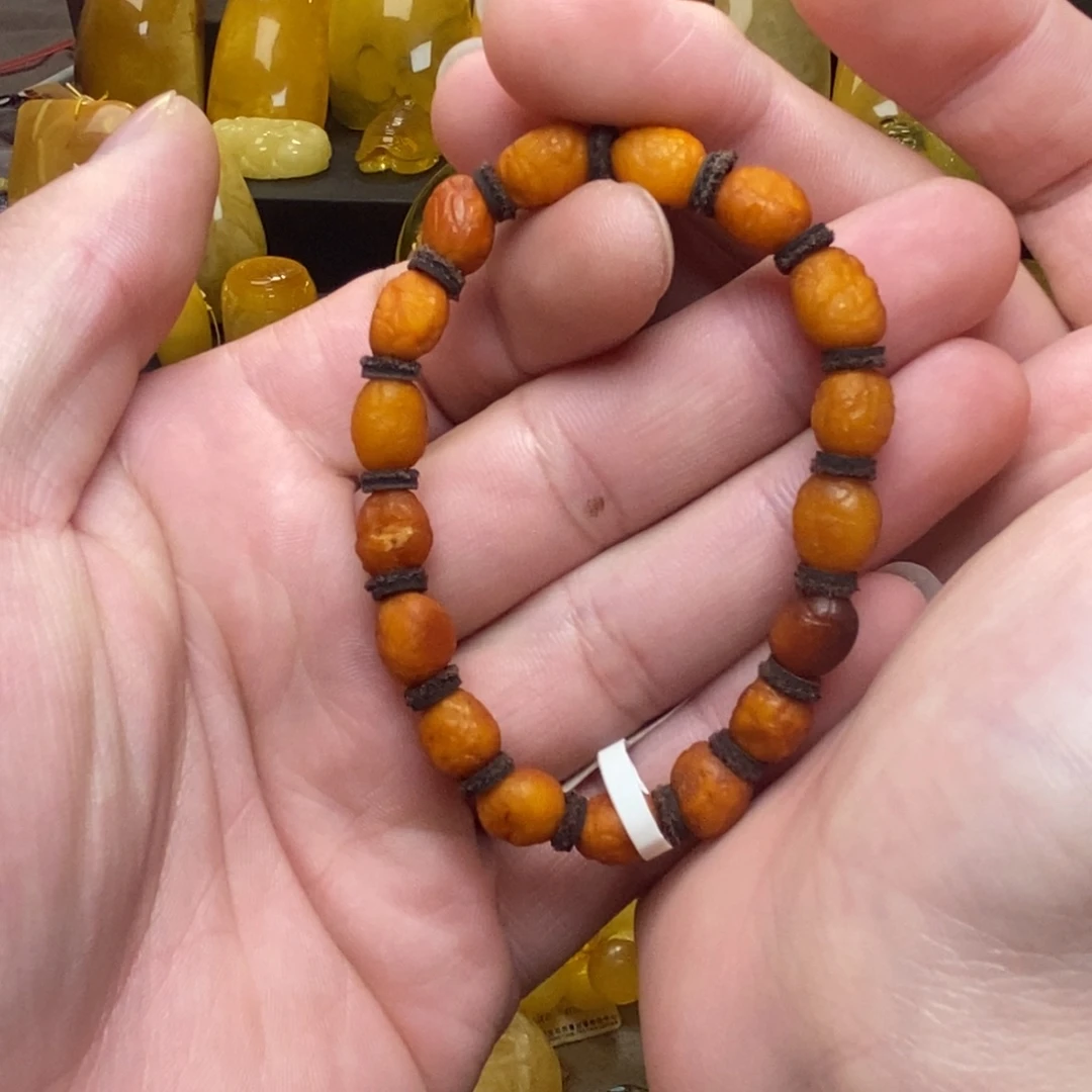 琥珀未镶嵌裸石蜜蜡