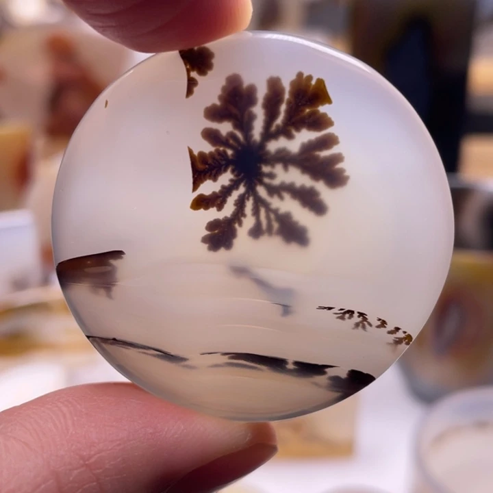 玛瑙/玉髓未镶嵌吊坠(不含链)