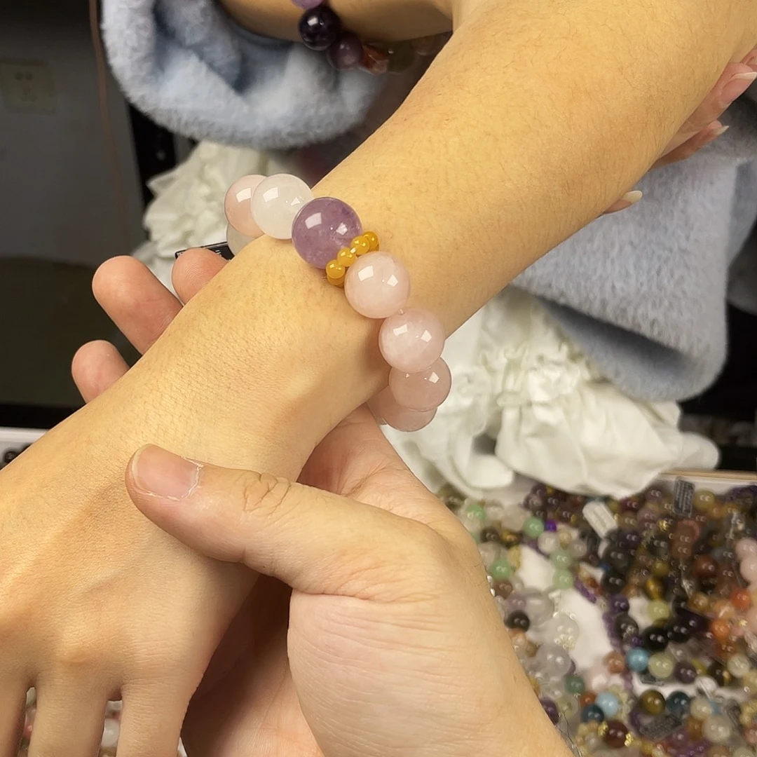 银S925镶嵌水晶手链